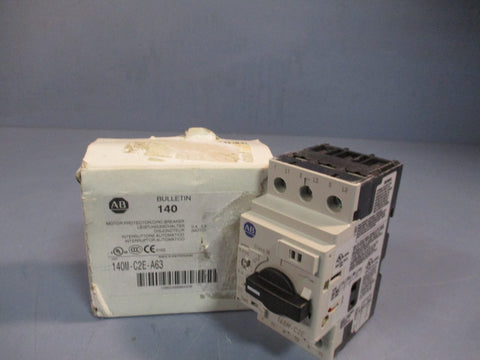 AllenBradley Motor Protector Circuit Breaker 460V, 3 Pole 140MC2EA63