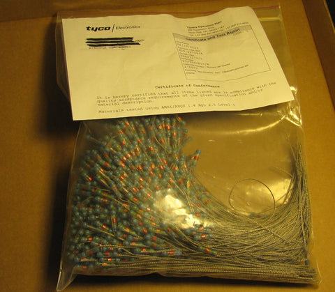 Bag 850+ TE Connectivity SO96-2-01 Shield Terminators w/ Solder Sleeve & Braid