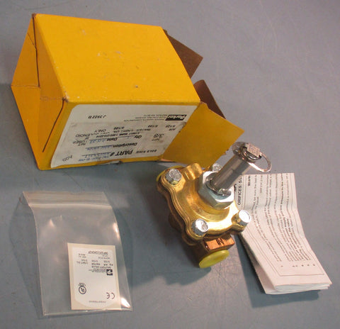 Parker 06F22C2240A3F Solenoid Shutoff Valve Gold Ring 3/8 NPT 11.5W