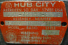 Hub City 0220-72382-6004 Double Reduction Worm Gear Drive Model 6004 3600:1 NOS