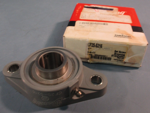 Browning SF2S-S216 1" Bore, Mounted Stainless Steel Flange Two Bolt Ball Bearing