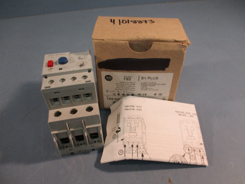 Allen Bradley 193-EECB E1 Plus Overload Relay 1.0-5.0a Amp Series B