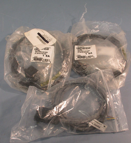 LOT OF 3 DANIEL WOODHEAD E452T10012C4H CABLE-WIRE 18MM 24V-AC/DC