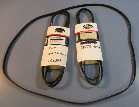 (Lot of 3) Gates QBT5130010 Timing Belt 1300mm L 10mm W 5mm Pitch T5130010