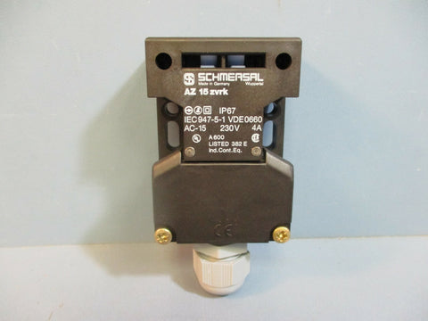 Schmersal AZ15zvrk Safety Interlok Switch AC15 230V 4A