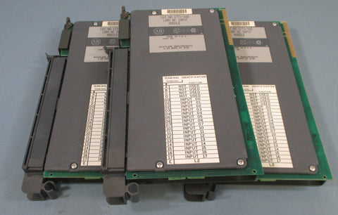 Allen Bradley 1771IAD 120V AC Input Module with Terminal Strip Lot of 3