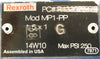 Rexroth MP1-PP Hydraulic Cylinder 1.5x1 250PSI Max 1-1/2" Bore 1" Stroke