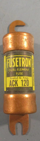 Bussmann Fusetron ACK120 Dual-Element Fuse ACK-120 120A Lot of 6