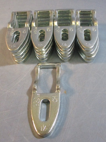 Malleable Iron Conduit Spacer Clamp Back 11/2" CH (Lot of 21)
