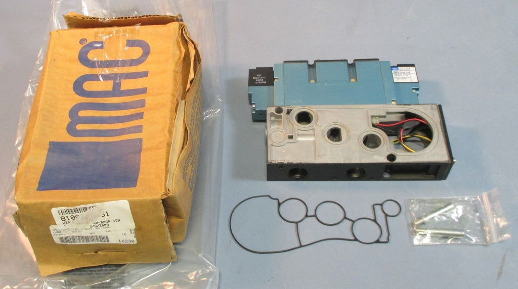 MAC Valve 93A-BAB-CKL-DM-DDAP-1DN Solenoid Valve and Manifold 24V