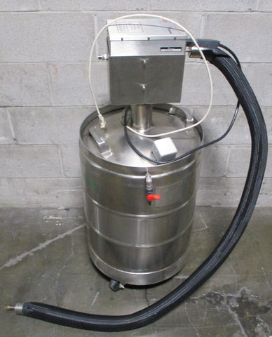 Cryofab CFL-50 Liquid Nitrogen Cooling Pressure Vessel w/ TA Instruments GCA