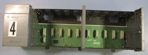 Allen Bradley 1746-A10 Ser B 10-Slot Rack Chassis W/ 1746-P2 Ser C Power Supply