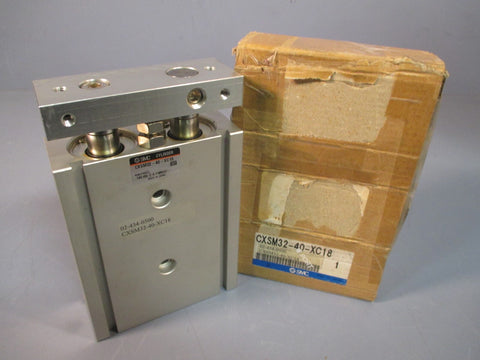 SMC Dual Rod Air Cylinder w/Slide Bearing CXSM3240XC18