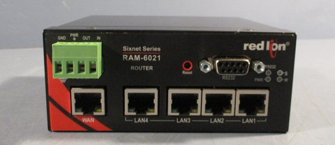 Red Lion Controls Sixnet Series RAM6021 Ethernet Switch RAM6021 BT6021