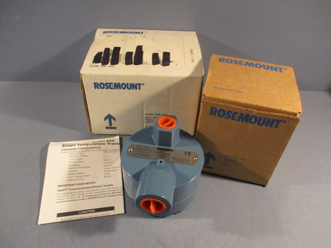 ROSEMOUNT 0064410520302 REV B CONNECTION HEAD MODEL 644
