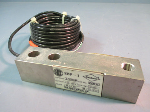 BALDWIN LOAD CELL SBP-1 1000 lb Capacity