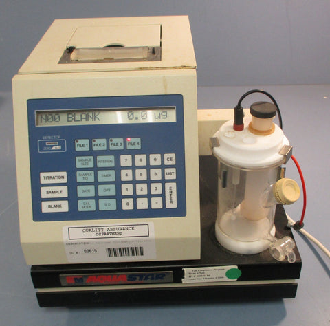 Hiranuma Sangyo AQ-6 Coulometric Karl Fisher Titrator For Parts/Repair