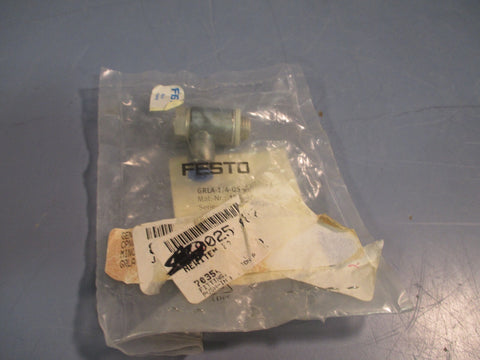 Festo Flow Control Valve GRLA1/4QS6D