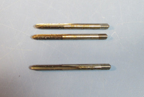 Lot of 3 Regal Taps Two 1032 NF 2 Flute & One 1024 NC 3 Flute Lightly Used