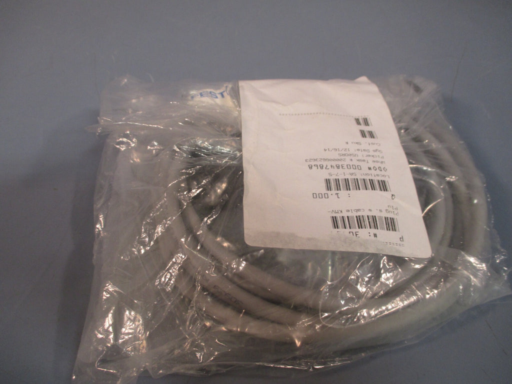 FESTO Connector Cable KMV-1-24DC-2.5-LED