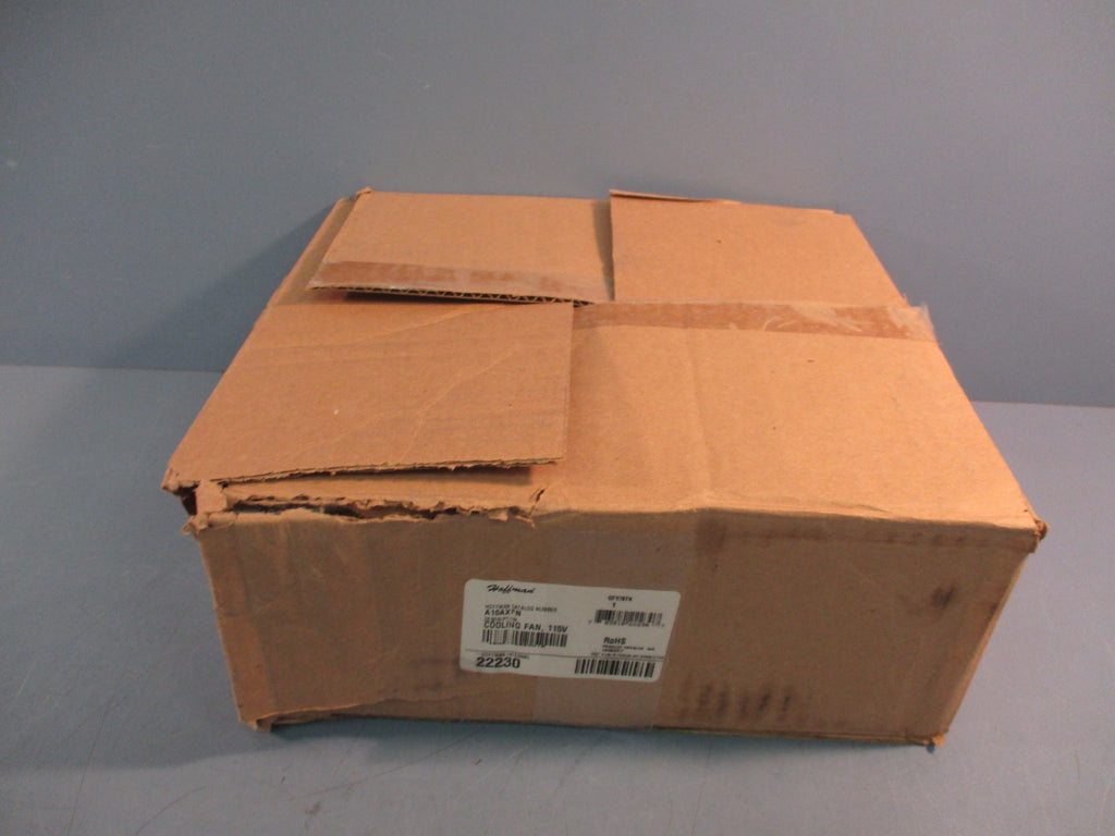 HOFFMAN A10AXFN Axial Fan, Black Round Cooling Fan 22230 50/60 Hz