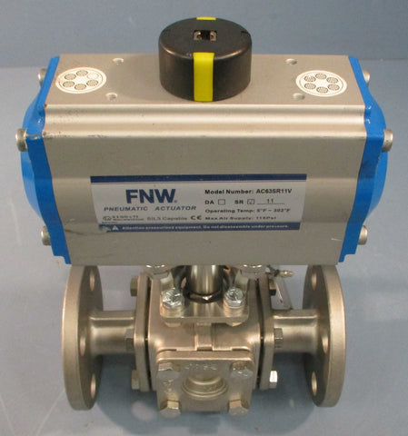 Ferguson FNW AC63SR11V Pneumatic Rack and Pinion Actuator 115 PSI Max Supply