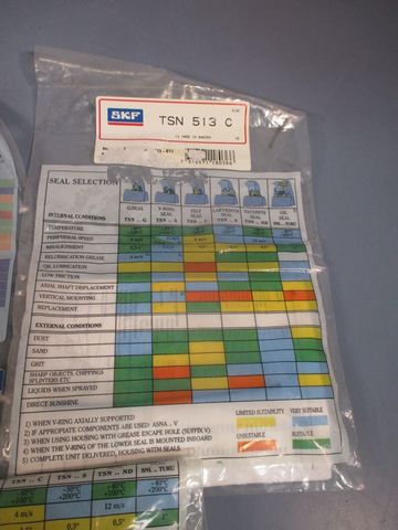 LOT OF (3) SKF BI-ROTOR REPAIR KIT TSN 513C