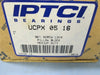 IPTCI UCPX05-16 1" Bore Medium Duty Set Screw Pillow Block Bearing - New