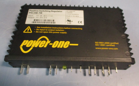 Power One Positive Switching Regulator 24V, 8A PSC2487IR