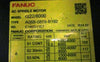 Fanuc A06B-0859-B192 AC Spindle Motor A22/8000, 18.5-26 kW, 8000 RPM MZ Sensor