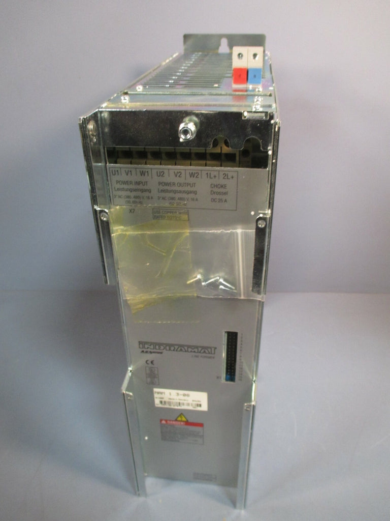 INDRAMAT POWER SUPPLY LINE FORMER MODULE NAM 1.3-08