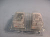Lot of (2) Dayton 1A487N General Purpose Relay 24VDC, 16AMP, Socket Mounted