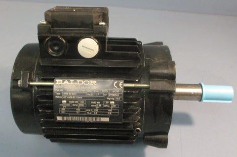 Baldor MVM50912Z-700A 3-Phase Motor SMS 80 B2H 2700/3300RPM 1.5kW