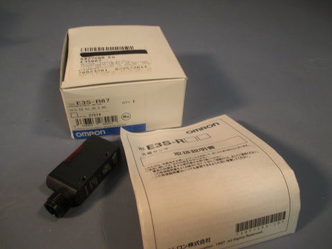 OMRON Photoelectric Sensor 10 to 30 VDC E3S-R67