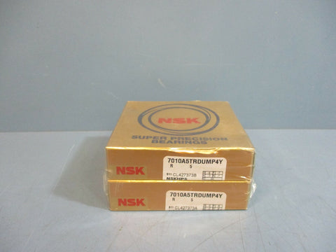 NSK 7010A5TRDUMP4Y Super Precision Bearings DB208383A/B Factory Sealed