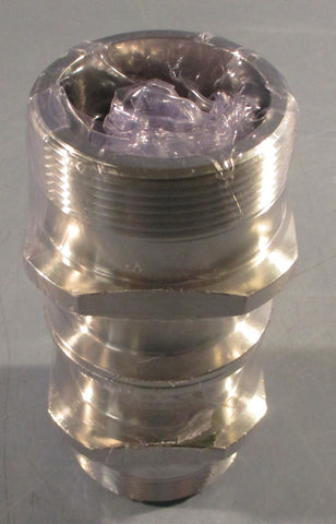 Alfa Laval Tri Clover 2" x 2" Sanitary Fitting Adapter SS304 6304 (Lot of 2)