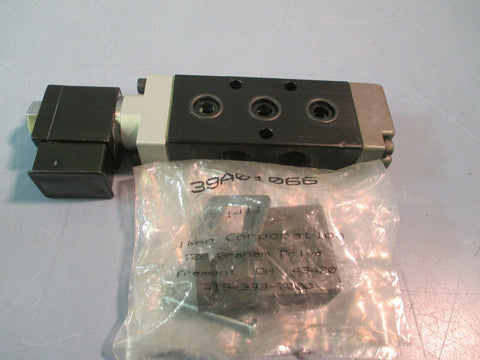 Alkon 4-Way Solenoid Valve 250-03-003-67-1 w/ 26A01039 Coil