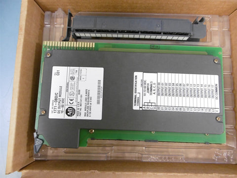 Used Allen Bradley 1771-OBD/C Series C DC Output Module Rev C01 10-60VDC