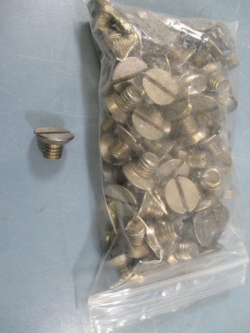 LOT OF 106 FLAT HEAD SLOTTED MACHINE SCREW SS 3/816 x 1/2"
