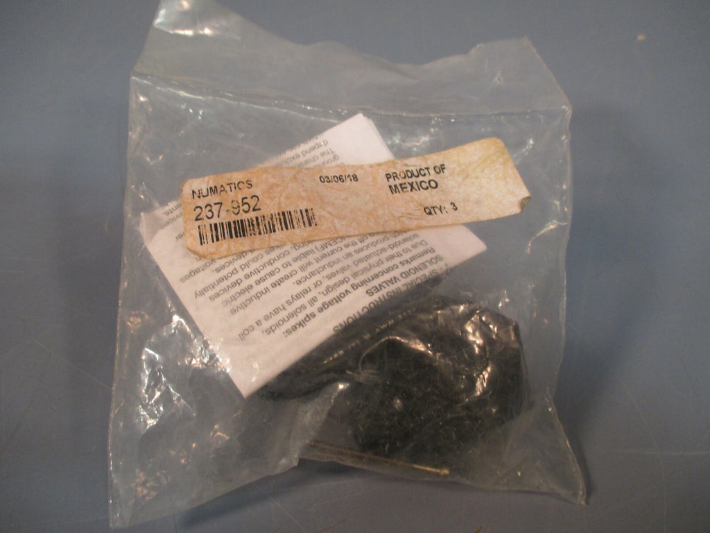 NUMATICS 120V .06A SOLENOID COIL 237-952