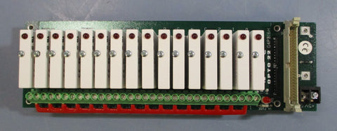 Opto 22 G4PB16H Control Board w/(Lot of 16)Opto 22 G4 IDC5 Input Module 10-32VDC