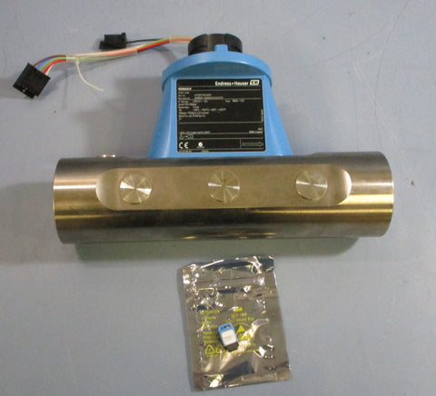 Endress Hauser Promass M Flowmeter 80M08CW0WAAAAXXXX TriClamp 1500psi, 3/8"