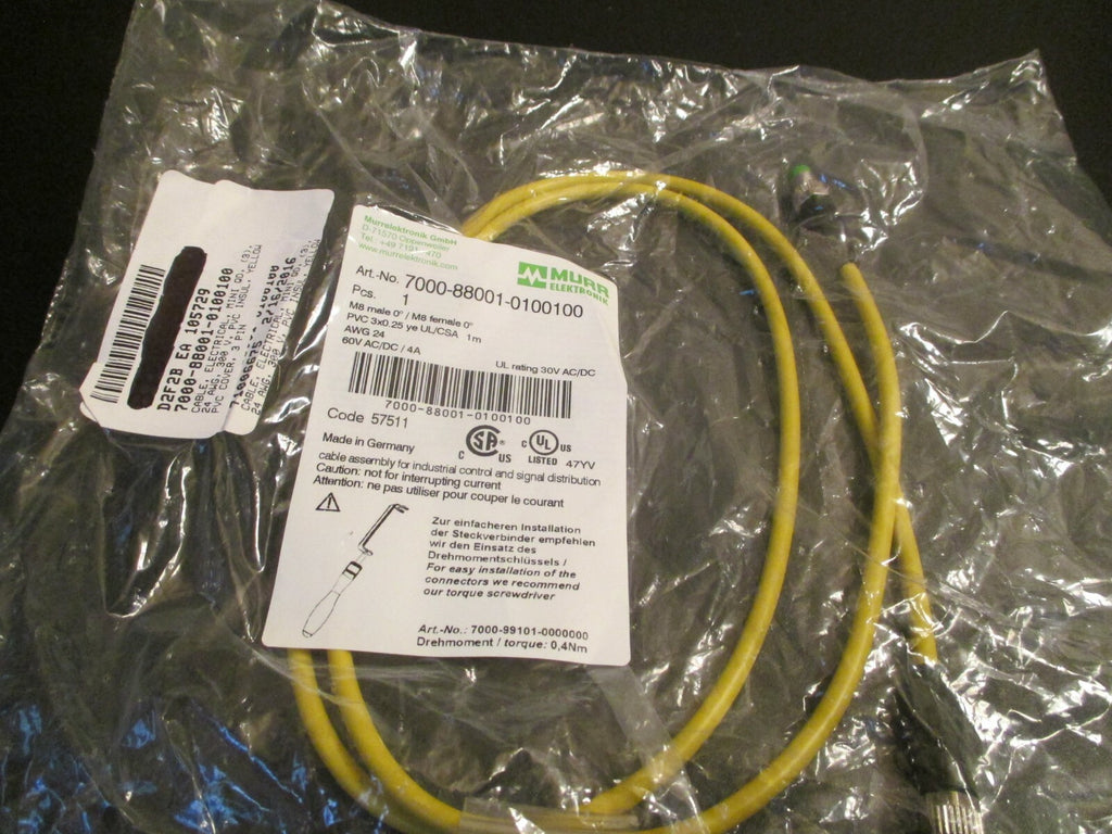 MURR ELEKTRONIK CABLE 7000-88001-0100100