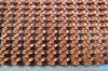 Lot 35 All-State Brown Nitrile Rough Conveyor 2 Ply 10-3/8" x 4"