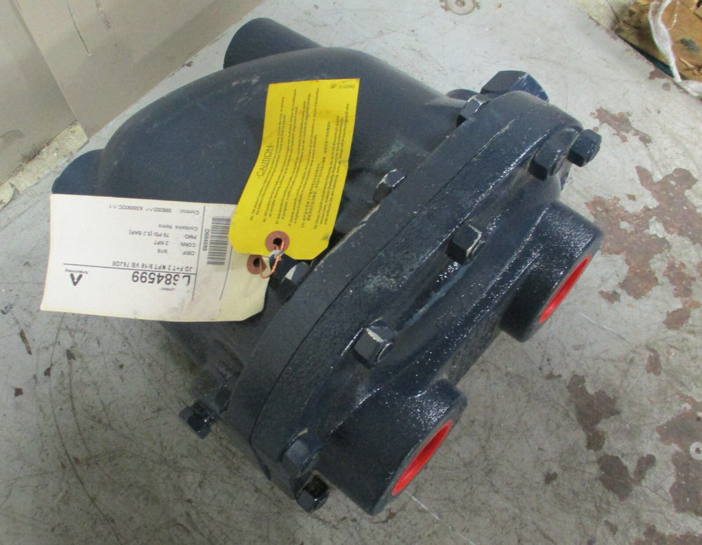 Armstrong D684599 Steam Trap JD F+T 2NPT 9/16 VB 75JD8 75 PSI NWOB