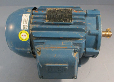 Weg 0118ET3E143TC-W22 Inverter Duty Motor 3PH 1HP 1760RPM 7/8" Shaft Dia NOS