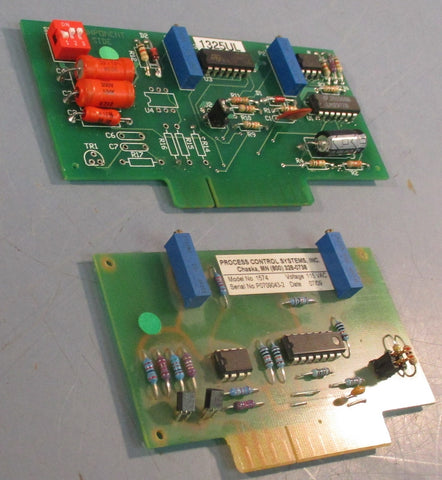 Process Control Systems Inc. 1574 Plug-In Control Boards 1325UL