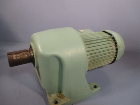 Tsubaki Gear Motor 3 Phase Ratio 1:120 GMTA04038L120H