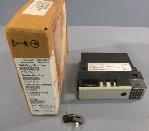 Allen Bradley 1756-L55/A Logix 5555 Processor Unit Module F/W Rev 1.4