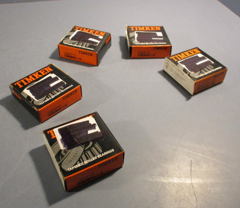 Timken LM29710 Tapered Roller Bearing Cup 29/16" OD (Lot of 5)